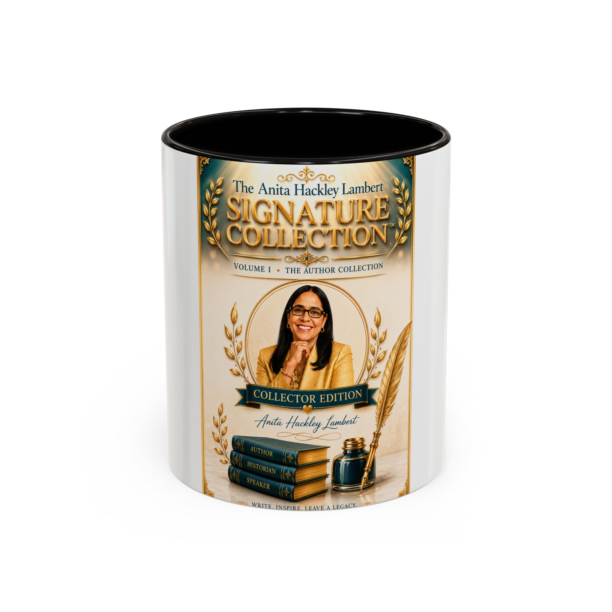 Signature Collection Author Photo Coffee Mug — Anita Hackley Lambert Collector Edition (11oz/15oz) - Image 5